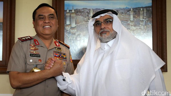 Wakapolri Temui Dubes Arab Saudi