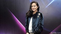 Ia terlihat ceria meskipun telah putus. Pool/Noel/detikFoto.