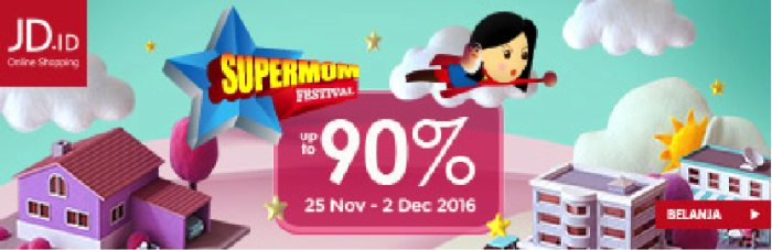 Jadilah Sosok Ibu Luar Biasa di JD.ID Supermom Festival