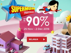Jadilah Sosok Ibu Luar Biasa di JD.ID Supermom Festival