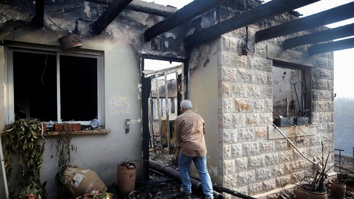 Kebakaran Hutan Dipadamkan, PM Israel Berterima Kasih Atas Bantuan Palestina