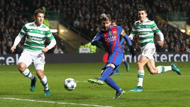 Barca Sementara Ungguli Celtic 1-0