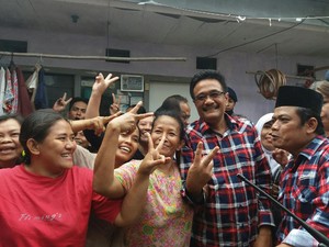 Disalip Agus di Survei Indikator, Djarot: Enggak Apa-apa, Saya Percaya