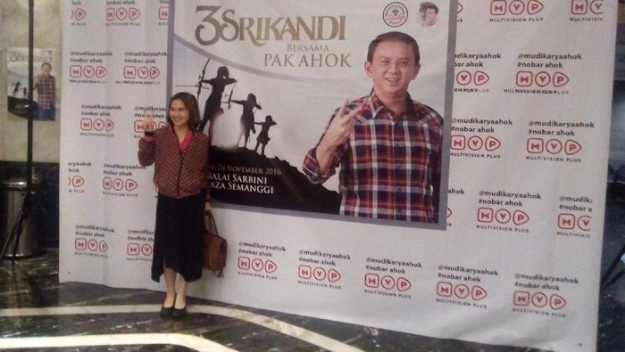 Nonton 3 Srikandi Bareng Ahok, 2 Ribu Tiket Ludes oleh Muda-Mudi
