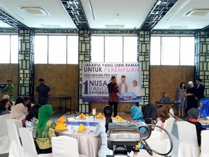 Agus Yudhoyono Janji Jadikan Jakarta Ramah Bagi Perempuan