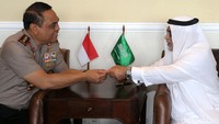 Dalam pertemuan sekitar 45 menit ini, keduanya juga membicarakan hubungan erat yang sudah terjalin antara RI dan Arab Saudi.
