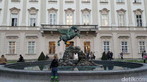  Kolam Pegasus, lokasi syuting Sound of Music (Fitraya/detikTravel)