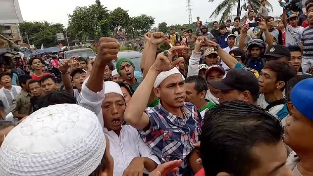 Kampanye di Petamburan, Djarot Sempat Dihadang Sejumlah Warga