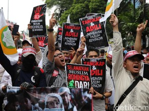 Perwakilan Massa Ditemui Kedubes, Tuntutan Soal Rohingya Dijanjikan Dipenuhi