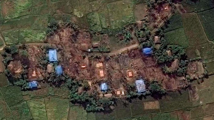 Human Rights Watch: Militer Myanmar Sengaja Hanguskan Desa Rohingya