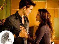 Amazon.com: TinneTinyBottle 2 Piece, Twilight Bella Swan Moonstone Ring &  Wedding Engagement Ring Edward Cullens Size 9 : Clothing, Shoes & Jewelry