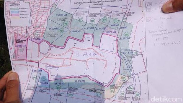 Peta Lokasi Buffer Zone