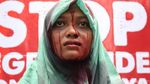 Aksi Teatrikal Konflik Rohingya di Kedubes Myanmar