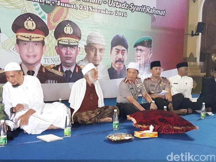 Di Hadapan Ribuan Santri dan Kiai Banten, Kapolri Imbau Jaga Persatuan NKRI