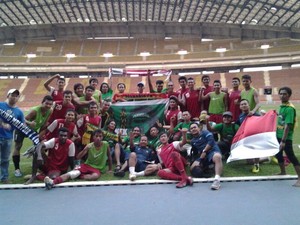 Andik Vermansah & Friends: Pendukung Timnas Spesialis Laga Tandang