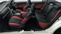 Bagian interior model 350RDS, 250RDS dan 250S berwarna merah dan hitam dengan jok berlapis Alcantara sebagai fitur standar, sementara itu 250S Four jok Alcantara menjadi pilihan.