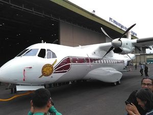 PTDI Kirim Pesawat CN235-220M Pesanan Kepolisian Kerajaan Thailand