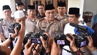 Wakapolri mengatakan, kunjungan ini hanya silaturahmi biasa tidak ada hubungannya dengan persiapan atau kordinasi demo susulan yang akan dilakukan pada 2 Desember 2016 mendatang. Pool/dok. Humas Polri.