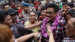 Djarot Blusukan di Rusun Apron Kemayoran