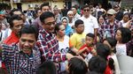 Djarot Blusukan di Rusun Apron Kemayoran