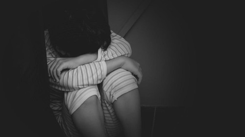 ilustrasi anak trauma