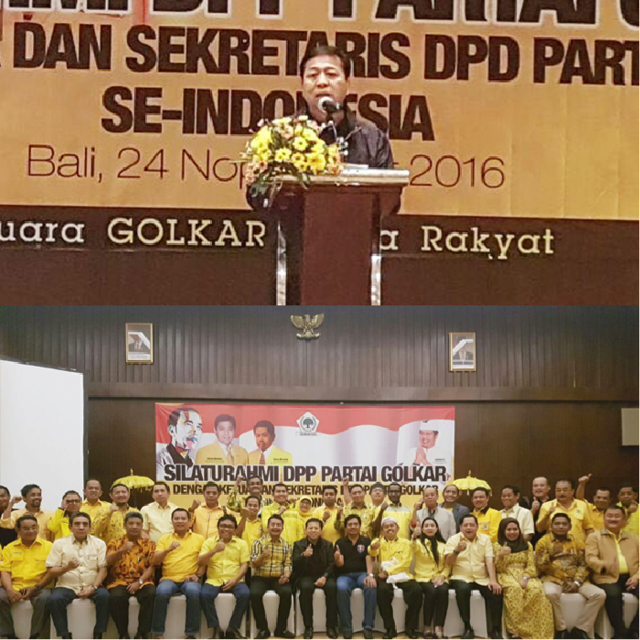 DPD Golkar Se-Indonesia Solid Dukung  Novanto Jadi Ketua DPR