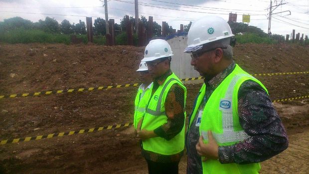 Plt Gubernur DKI dan Menhub Blusukan ke Stasiun Manggarai