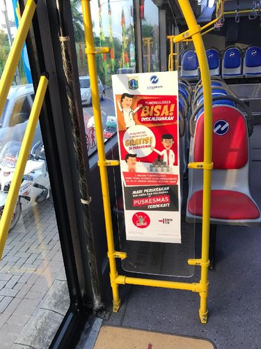 Informasi Penyakit TB Bisa Didapat di Melalui Bus Lho 