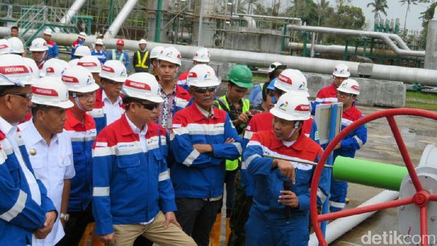 Menteri esdm,ignasius jonan,pltp,manado,pertamina,pln