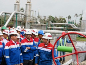Berkacamata Hitam, Jonan Cek PLTP Lahendong Unit 5 dan 6