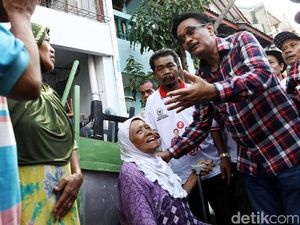 Djarot Sapa Warga Kebon Bawang