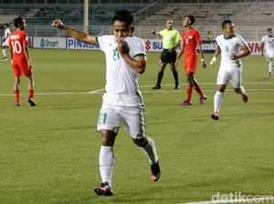 Andik dan Comeback Indonesia Saat Lawan Singapura di Rizal Memorial