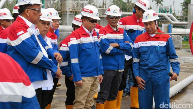 Menteri ESDM Ignasius Jonan Cek PLTP Lahendong 5 dan 6