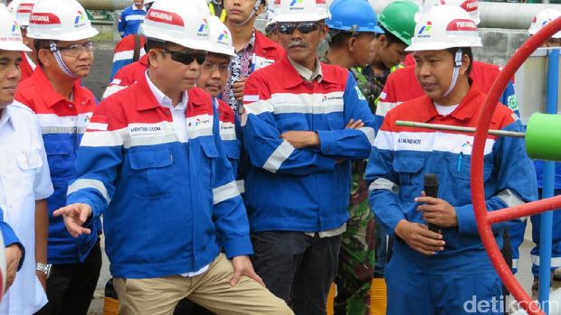 Menteri ESDM Ignasius Jonan Cek PLTP Lahendong 5 dan 6