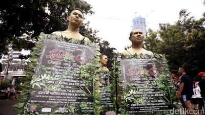 Begini Kampanye Gerakan Cinta Bumi Love & O2 di CFD