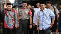 Kapolda Metro jaya Irjen Pol Mochamad Iriawan saat tiba di lokasi acara.