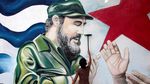 Karangan Bunga untuk Fidel Castro Terus Mengalir