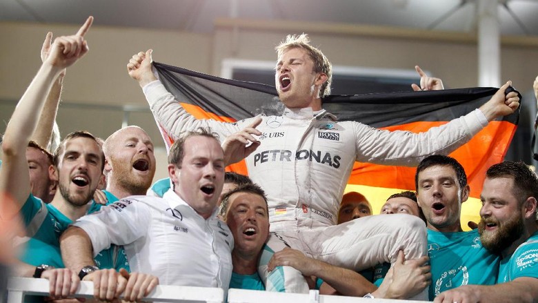 Titel Juara Dunia Nico Rosberg dalam Angka Titel Juara Dunia Nico Rosberg dalam Angka