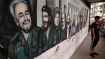 Panorama Mural Fidel Castro di Berbagai Negara
