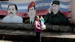 Panorama Mural Fidel Castro di Berbagai Negara