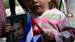 Karangan Bunga untuk Fidel Castro Terus Mengalir