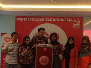 PSI Luncurkan Aplikasi GoAhok2, Warga Bisa Pantau Kinerja Ahok-Djarot