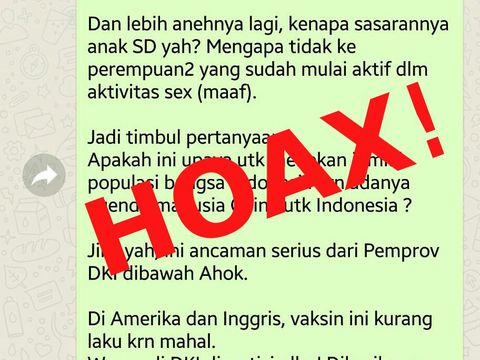 November: <I>Broadcast</I> Vaksin HPV yang Sebabkan Menopause Dini