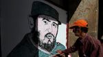 Panorama Mural Fidel Castro di Berbagai Negara