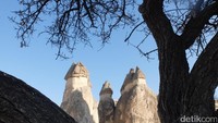 Pasabag Valley ini menjadi salah satu destinasi wisata di Cappadocia. Baik, wisatawan dari mancanegara maupun warga lokal Turki (Rois/detikTravel)