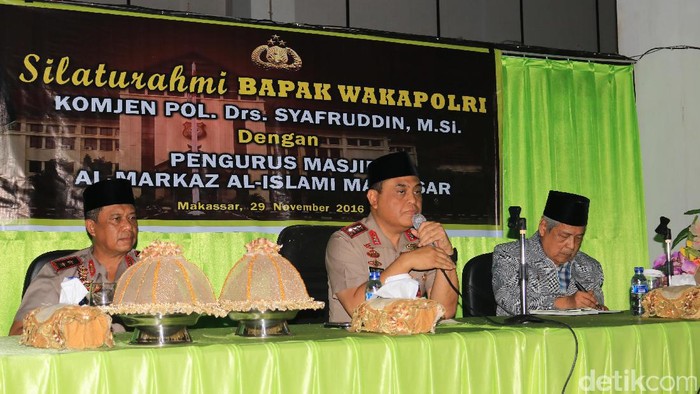 Wakapolri Silaturahmi dengan Tokoh Agama di Makassar