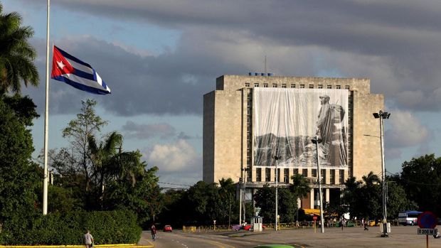 Revolution Square di Havana, Kuba