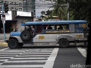 Jeepney, Bekas Kendaraan Perang Jadi Transportasi Umum di Filipina
