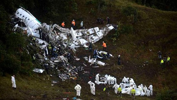 Pesawat Jatuh di Kolombia, 75 Orang Tewas