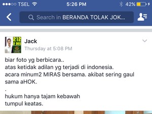 Ramai Foto Botol Equil Disangka Miras, Ahok: Saya Enggak Minum Alkohol